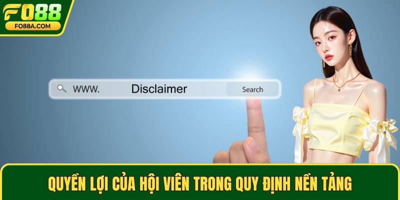 Quyền lợi của hội viên trong quy định nền tảng